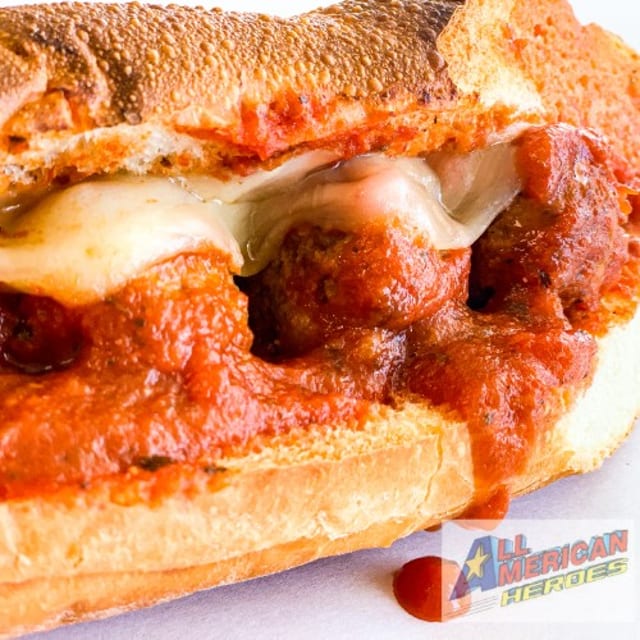 6" Meatball and Cheese.
