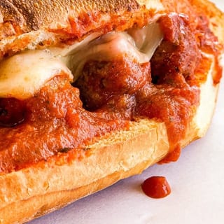 12" Meatball and Cheese